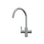 Qettle Signature Modern 4 in 1 Boiling Water Tap 2 Litre Round- Stainless Steel