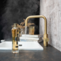 Qettle Signature Modern 4 in 1 Boiling Water Tap 2 Litre Square- Brass