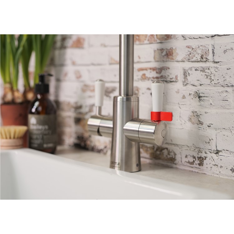 Qettle Signature Classic 4 in 1 Boiling Water Tap 2 Litre- Stainless Steel