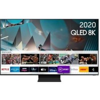 Refurbished Samsung Q800 65" 8K Ultra Sharp HD HDR10+ QLED Twin Freesat HD Smart TV