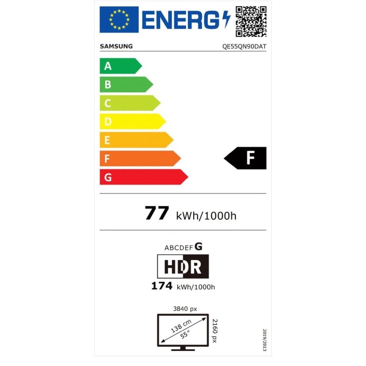 Samsung QN90D 55 inch Smart 4K Ultra HD Neo QLED TV