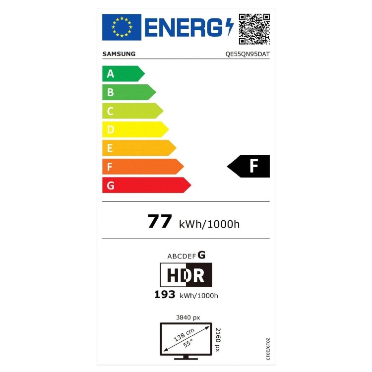 Samsung QN95D 55 inch Smart 4K Ultra HD Neo QLED TV