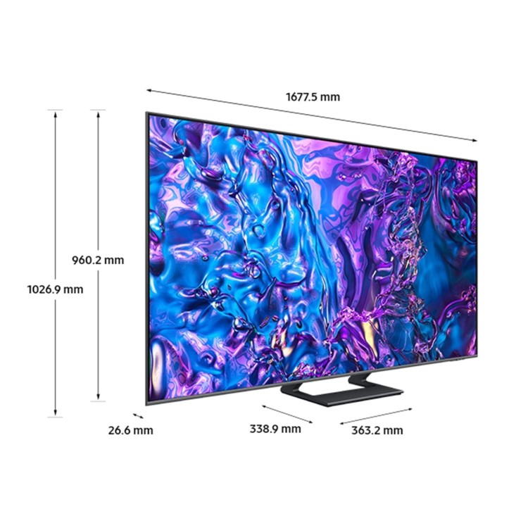 Samsung Q70D 75 inch Smart 4K Ultra HD QLED TV