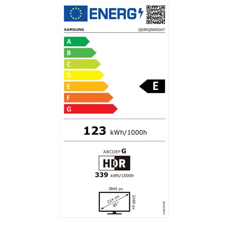 Samsung QN90D 85 inch Smart 4K Ultra HD Neo QLED TV