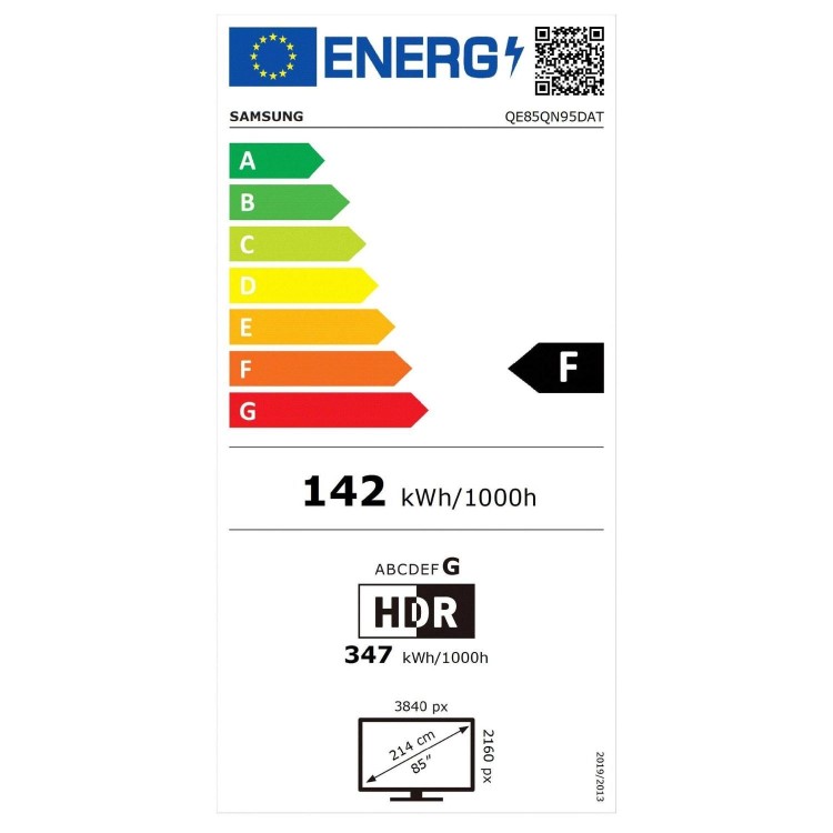 Samsung QN95D 85 inch Smart 4K Ultra HD Neo QLED TV