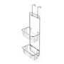 Chrome 2 Tier Hanging Shower Caddy - Croydex