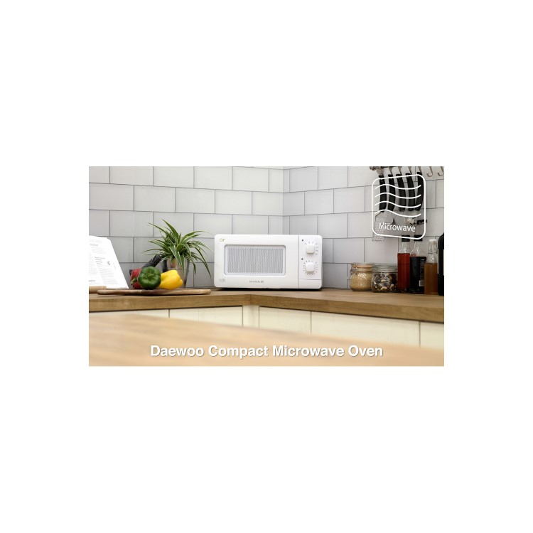 Daewoo QT1R Microwave Oven - White