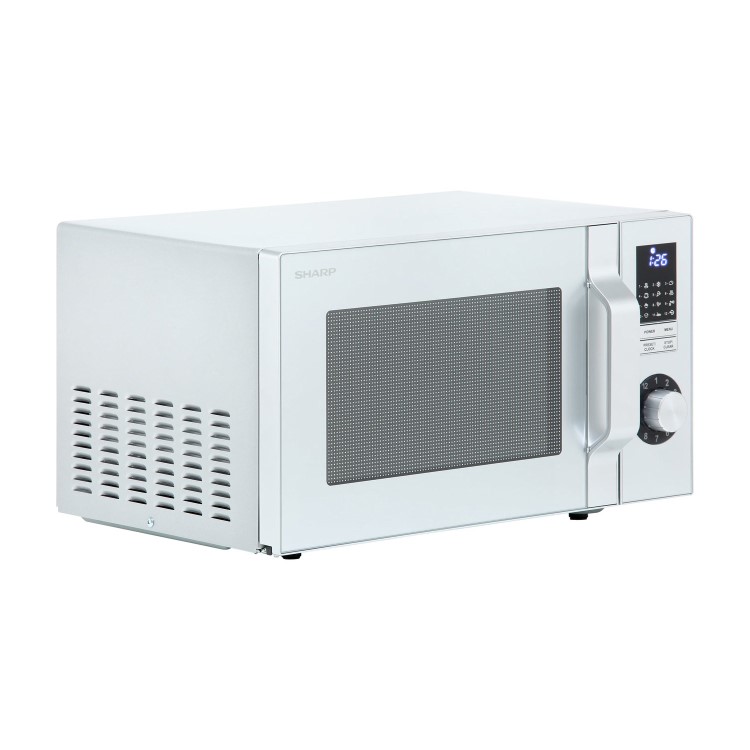 Sharp R244WM 23L 900W Freestanding Microwave in White