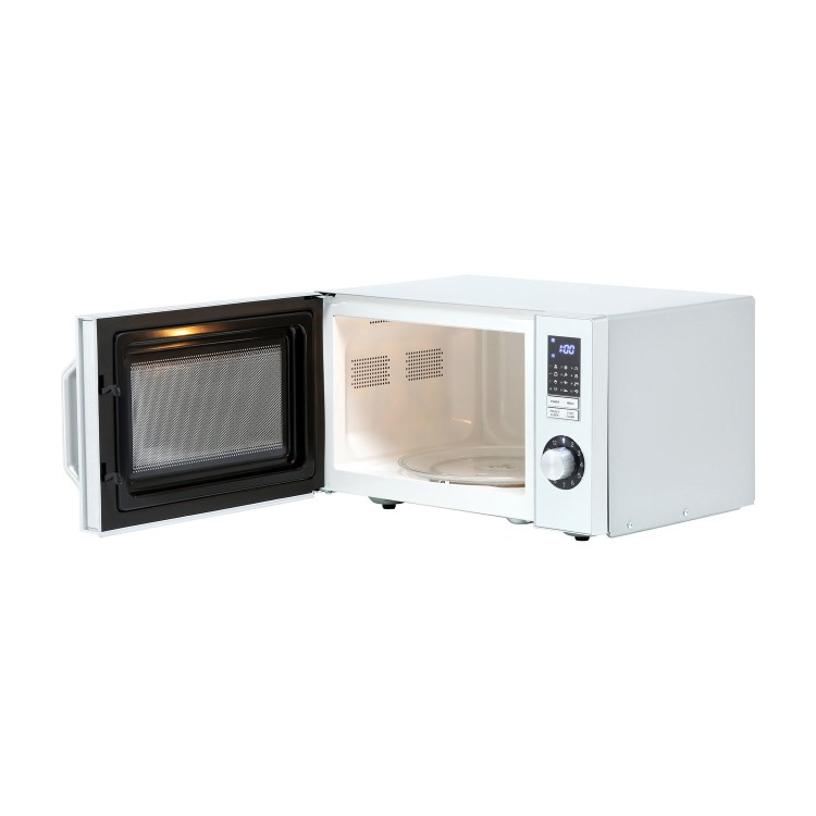 Sharp R244WM 23L 900W Freestanding Microwave in White