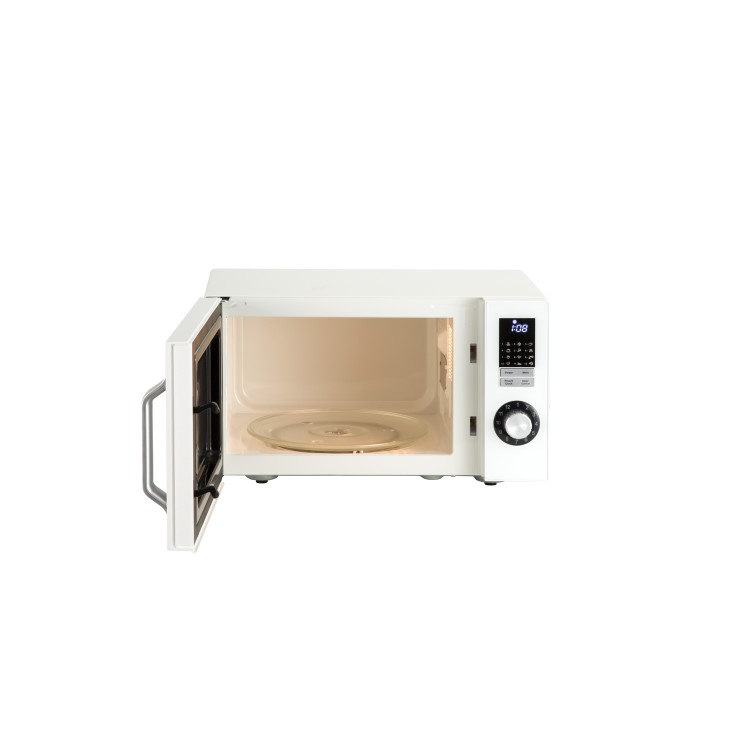 Sharp R244WM 23L 900W Freestanding Microwave in White