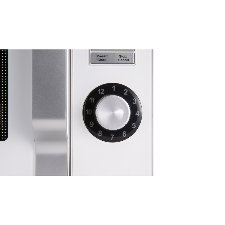 Sharp R244WM 23L 900W Freestanding Microwave in White