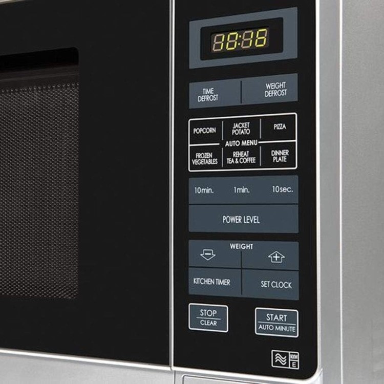 Sharp 25L Freestanding Solo Digital Microwave Oven - Silver