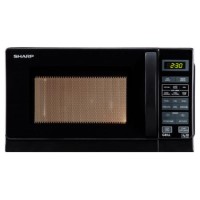 Sharp R662KM 800W 20L Freestanding Microwave With Grill - Black