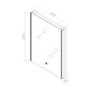 RAK Resort LED Mirror with Demister Pad and Shaver Socket  600 x 450mm