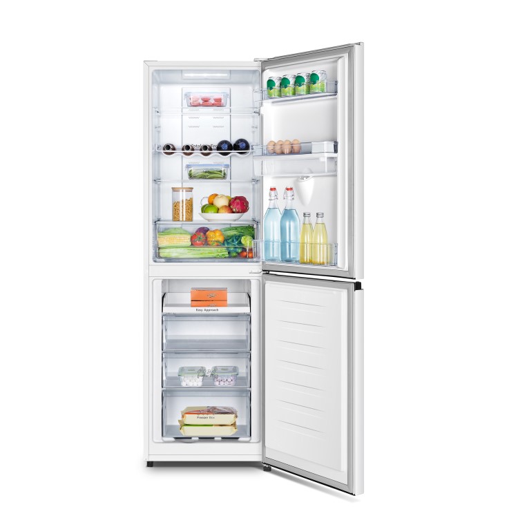 Hisense 256 Litre 50/50 Freestanding Fridge Freezer - White