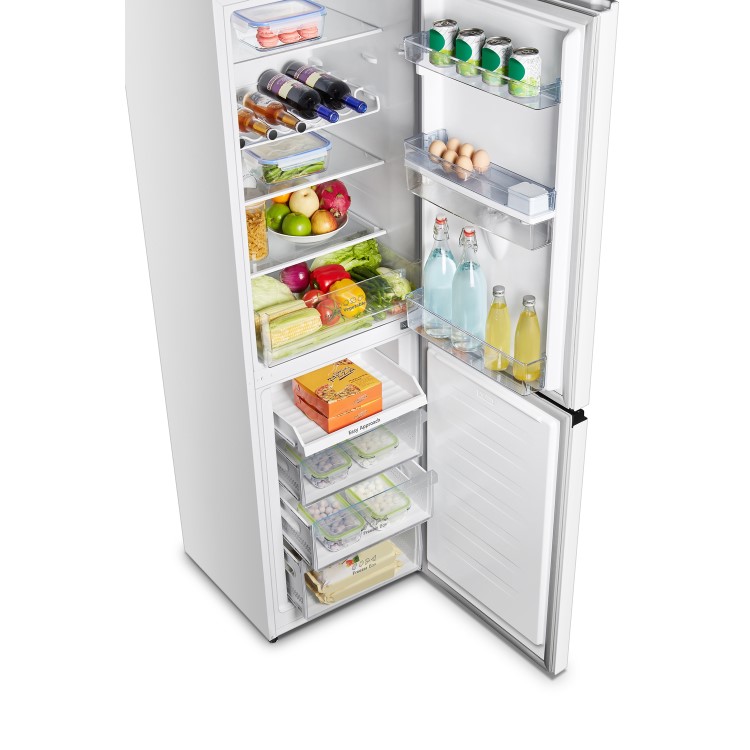 Hisense 256 Litre 50/50 Freestanding Fridge Freezer - White