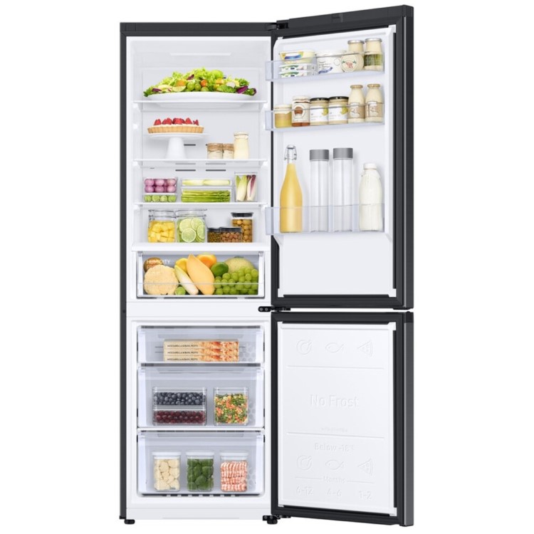 Samsung Series 5 344 Litre 60/40 Freestanding Fridge Freezer - Black