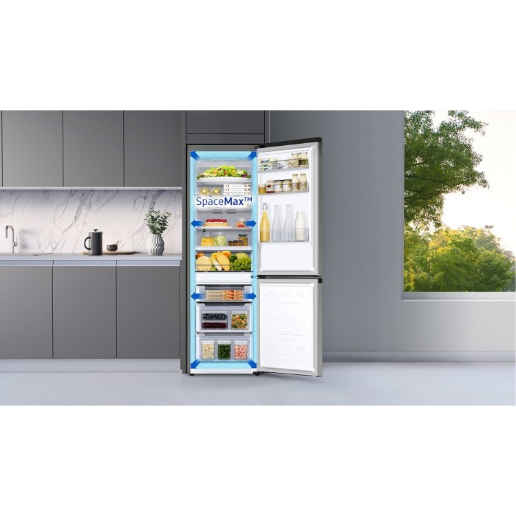 Samsung Series 6 344 Litre 70/30 Freestanding Fridge Freezer - Silver