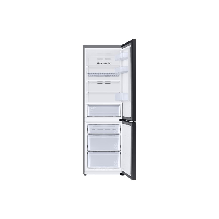 Samsung Bespoke 344 Litre 60/40 Freestanding Fridge Freezer - Black