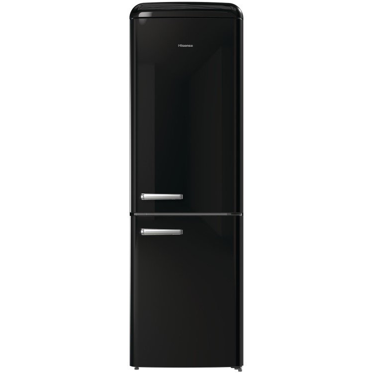 Hisense 300 Litre 60/40 Freestanding Fridge Freezer - Black