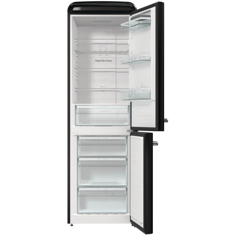 Hisense 300 Litre 60/40 Freestanding Fridge Freezer - Black