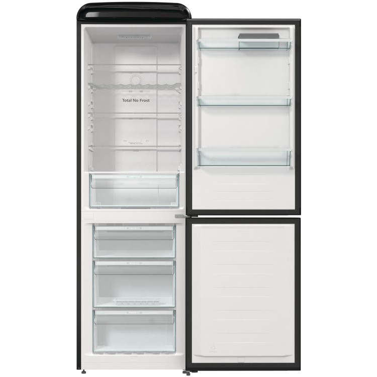 Hisense 300 Litre 60/40 Freestanding Fridge Freezer - Black