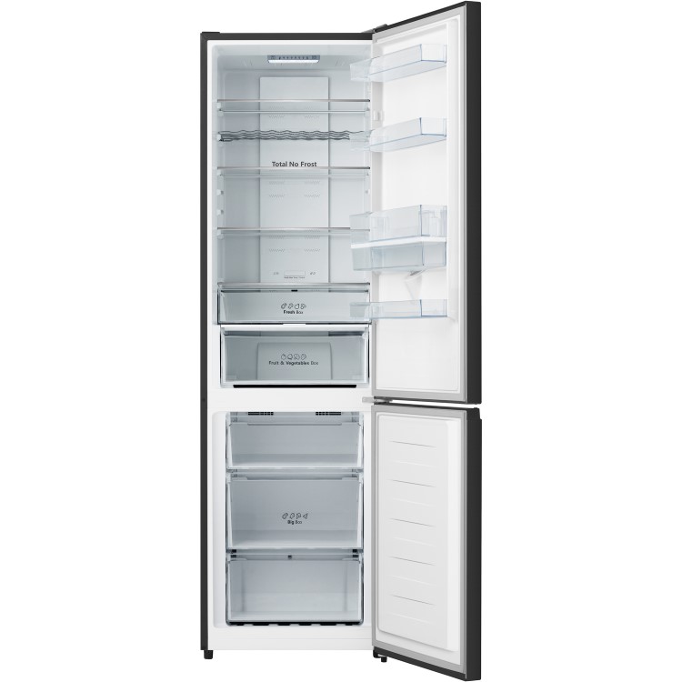 Hisense 336 Litre 60/40 Freestanding Fridge Freezer - Black