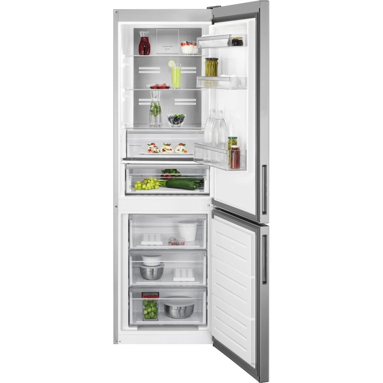 AEG 7000 Series 331 Litre 60/40 Litre Freestanding Fridge Freezer - Stainless Steel Doors