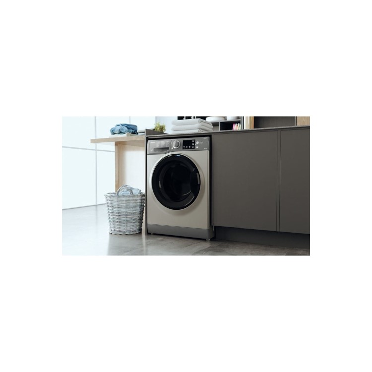 Hotpoint Futura 8kg Wash 6kg Dry 1400rpm Freestanding Washer Dryer - Graphite