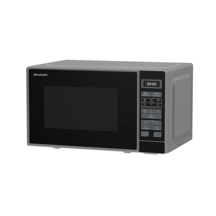 Sharp 20 Litres Microwave Oven - Silver