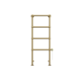 1200mm Electric Towel Rail Brushed Brass- Regent 