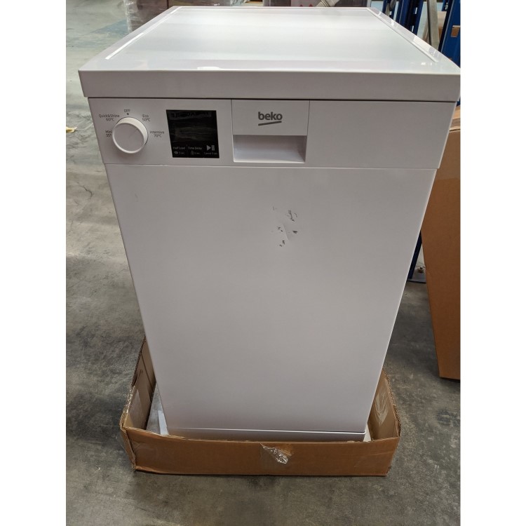 Refurbished Beko DVS04X20W Freestanding 10 Place Dishwasher