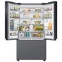 Samsung Bespoke 674 Litre French Style American Fridge Freezer - Silver