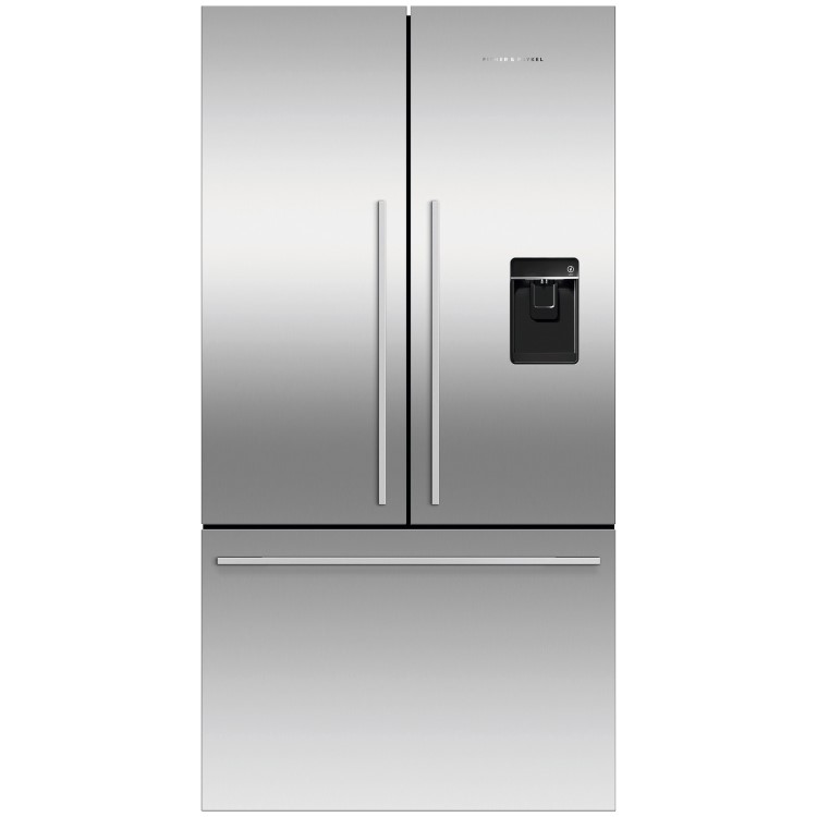 Fisher & Paykel 569 Litre French Style American Fridge Freezer - Stainless steel