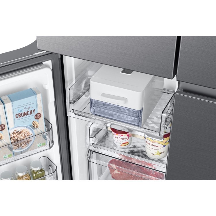 Samsung 649 Litre Four Door American Fridge Freezer - Stainless Steel