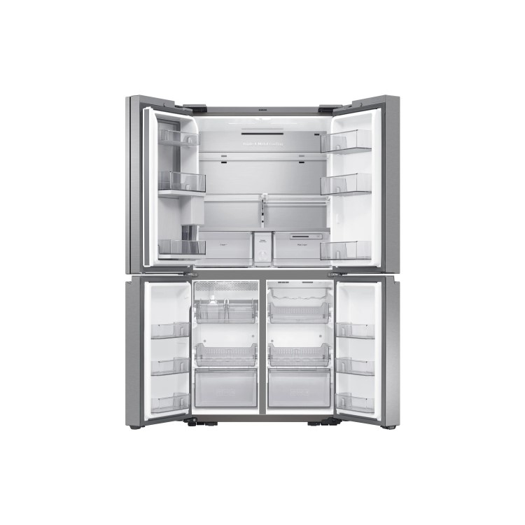 Samsung 637 Litre Four Door American Fridge Freezer  - Silver