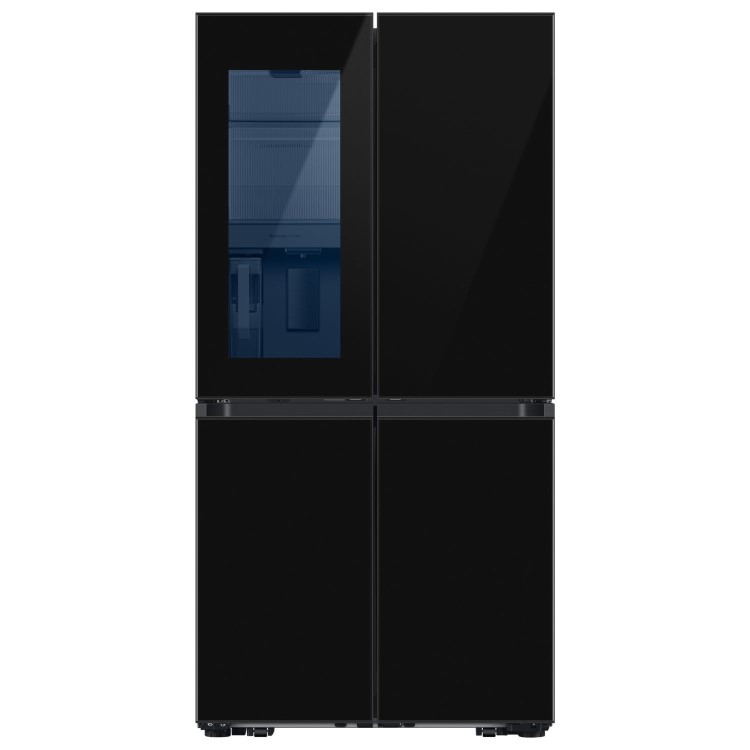 Samsung Bespoke 645 Litre Four Door American Fridge Freezer - Black