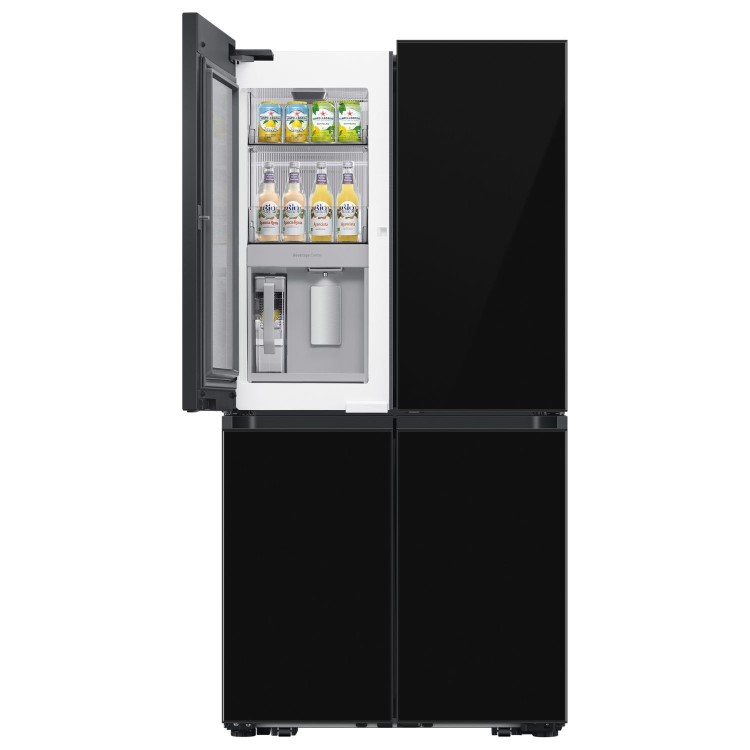 Samsung Bespoke 645 Litre Four Door American Fridge Freezer - Black