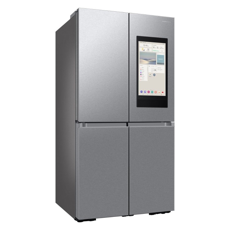 Refurbished Samsung Family Hub RF65DG9H0ESREU Freestanding 636 Litre Frost Free American Fridge Freezer Silver