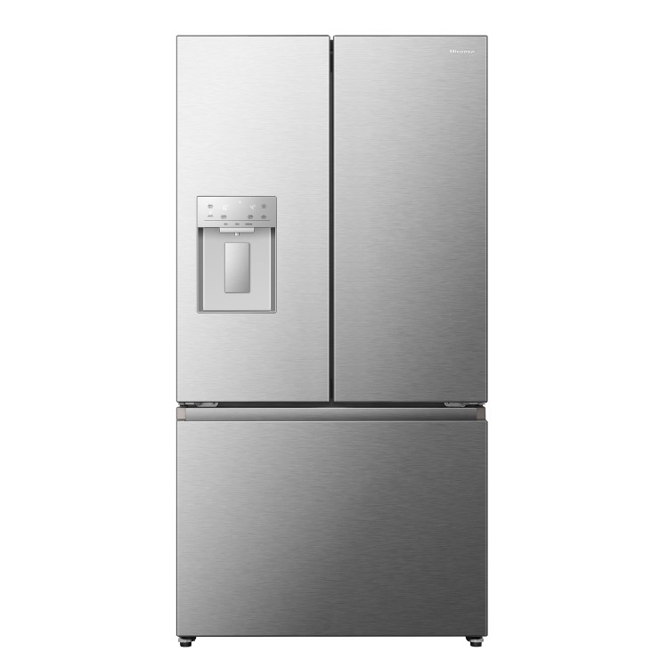 Refurbished Hisense RF815N4SESE Freestanding 634 Litre Frost Free American Fridge Freezer Stainless Steel