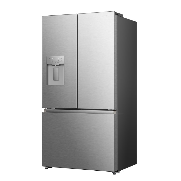 Refurbished Hisense RF815N4SESE Freestanding 634 Litre Frost Free American Fridge Freezer Stainless Steel