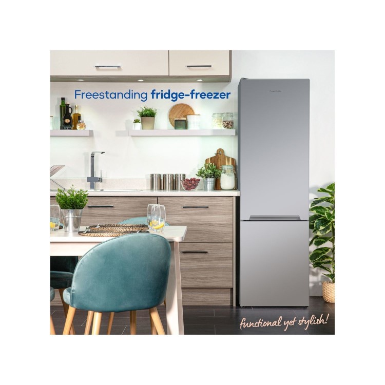 Russell Hobbs 288 Litre 70/30 Freestanding Fridge Freezer - Silver