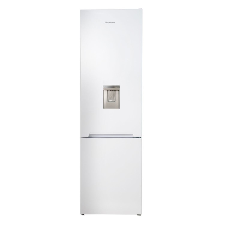 Russell Hobbs 279 Litre 70/30 Freestanding Fridge Freezer with Water Dispenser - White