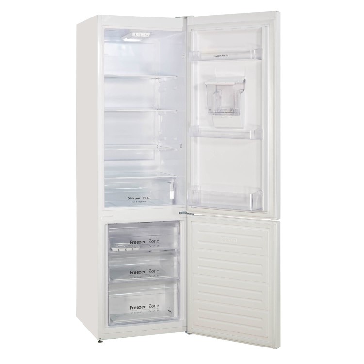 Russell Hobbs 279 Litre 70/30 Freestanding Fridge Freezer with Water Dispenser - White