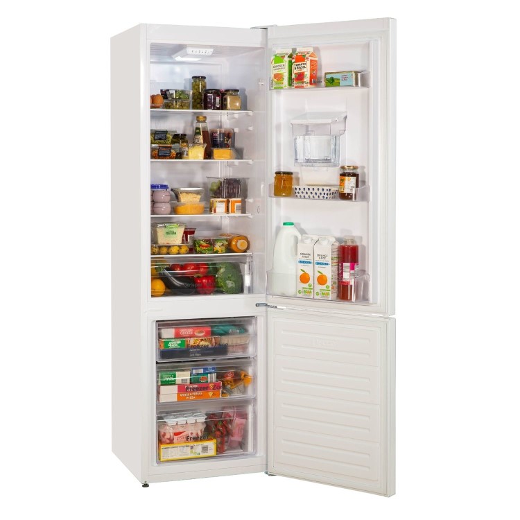 Russell Hobbs 279 Litre 70/30 Freestanding Fridge Freezer with Water Dispenser - White