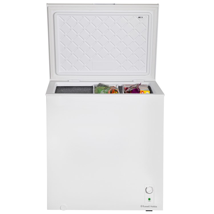 Russell Hobbs 198 Litre Chest Freezer - White