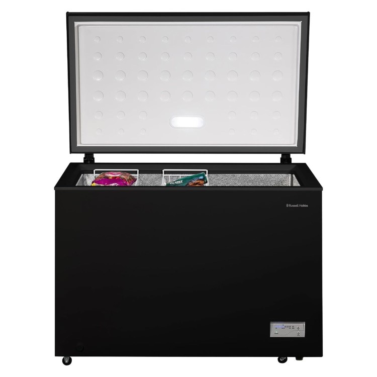 Russell Hobbs 300 Litre Chest Freezer - Black