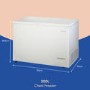 Russell Hobbs 300 Litre Chest Freezer - White