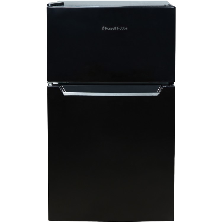 Russell Hobbs 90 Litre 70/30 Under Counter Top Freestanding Fridge Freezer - Black 