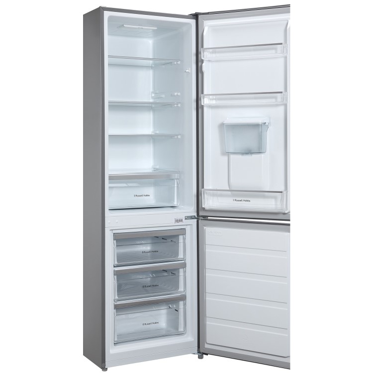 Russell Hobbs RH55FFWD180SS-M 55cm Wide 180cm High Fridge Freezer With Water Dispenser - Stainless Steel